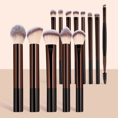 13-Piece Complete Makeup Brush Set