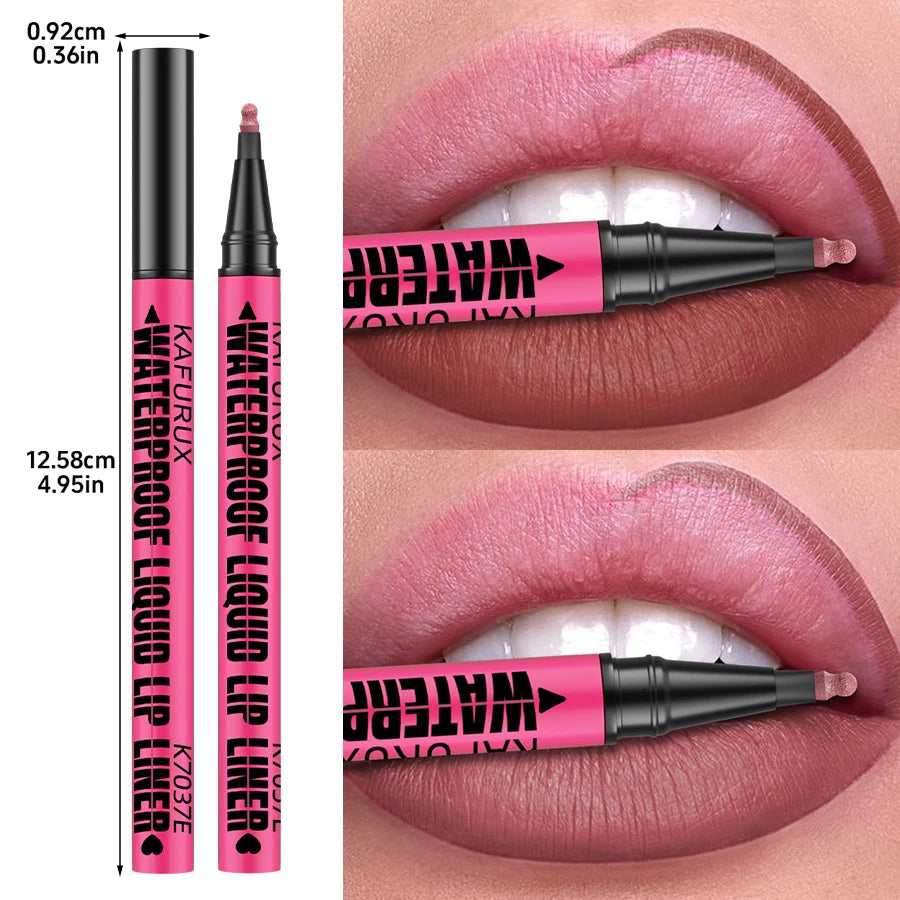 KAFURUX Waterproof Matte Lip Liner