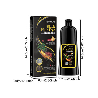 3-in-1 Black Hair Colour Shampoo