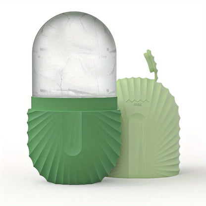 Stainless Steel Ice Face Roller & Gua Sha Set