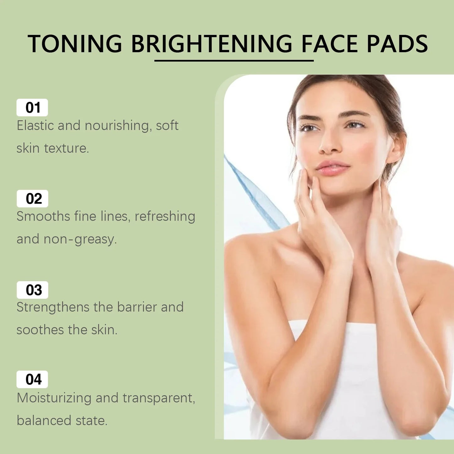 Centella Asiatica Facial Toner Pads