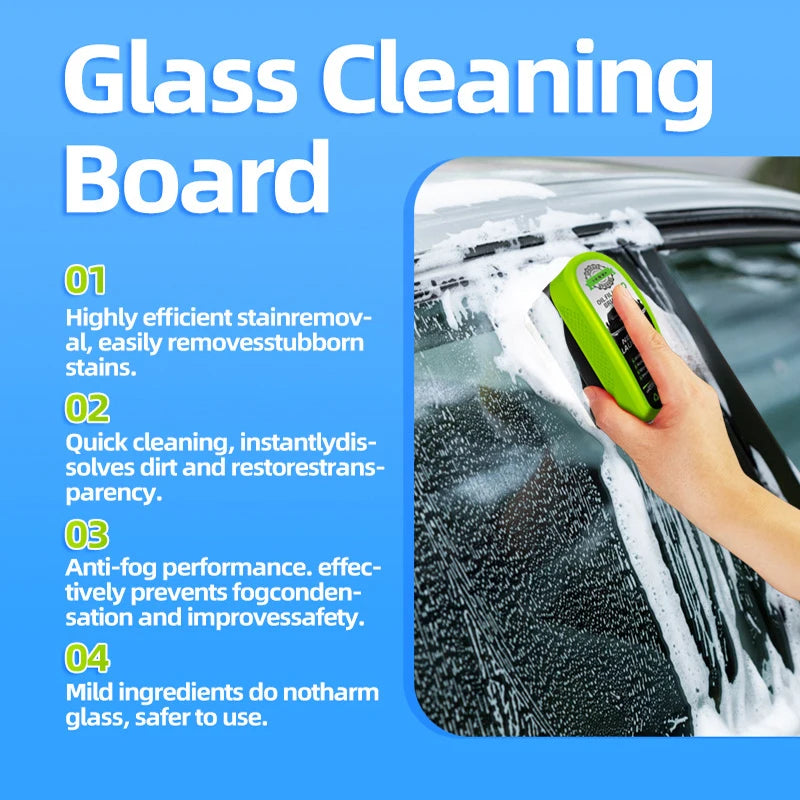 1/2/3pcs Automotive Car Oil Film Cleaning Brush