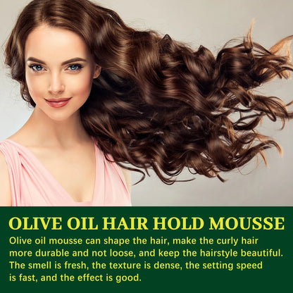 Olive Oil Hair Styling Mousse