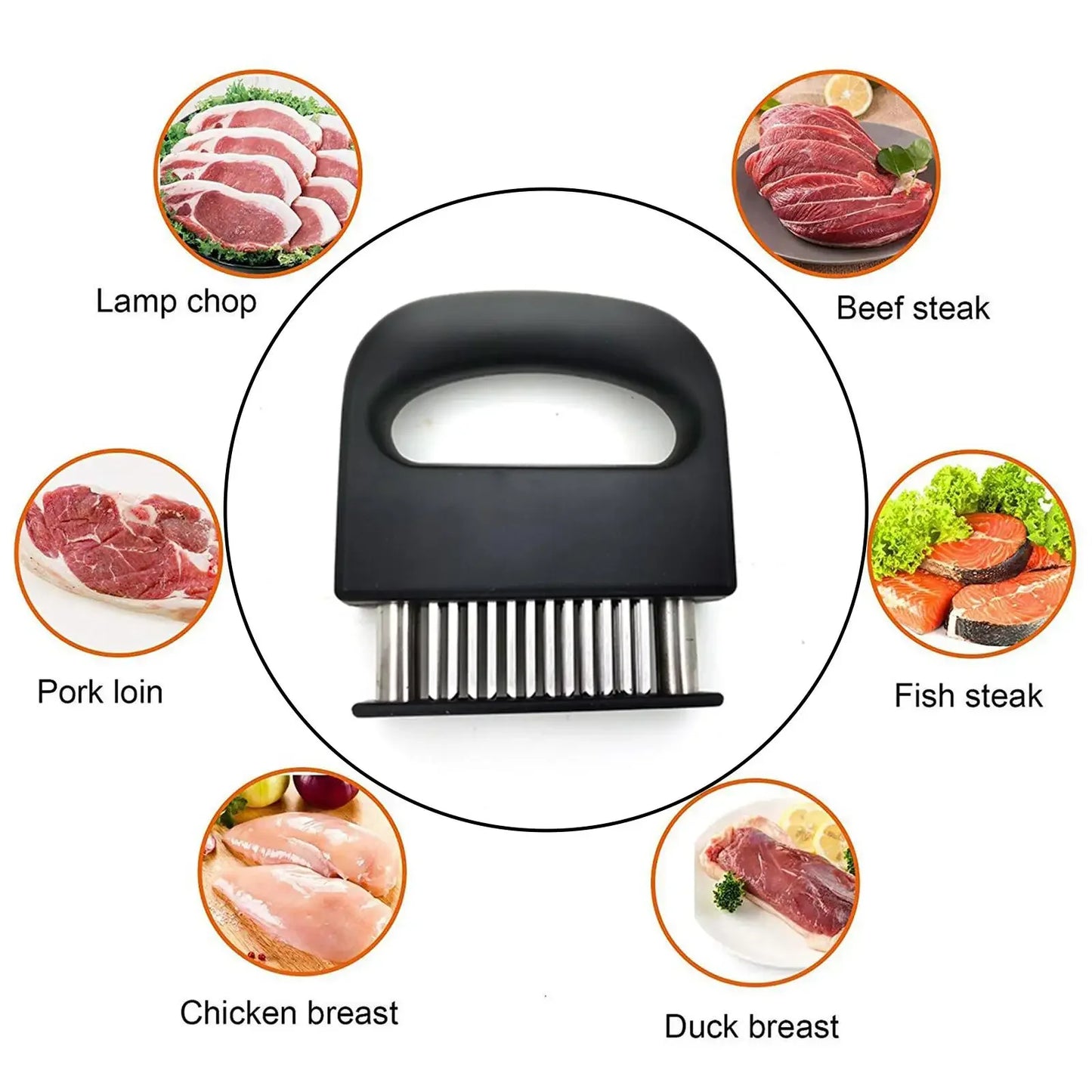 2PCS  Meat Tenderizer