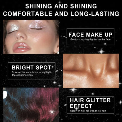 100ml Multi-Use High Gloss Glitter Spray