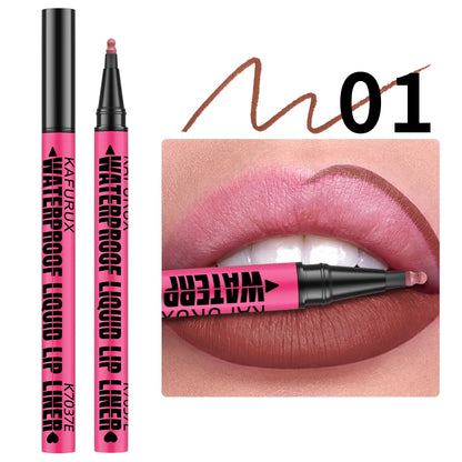 KAFURUX Waterproof Matte Lip Liner