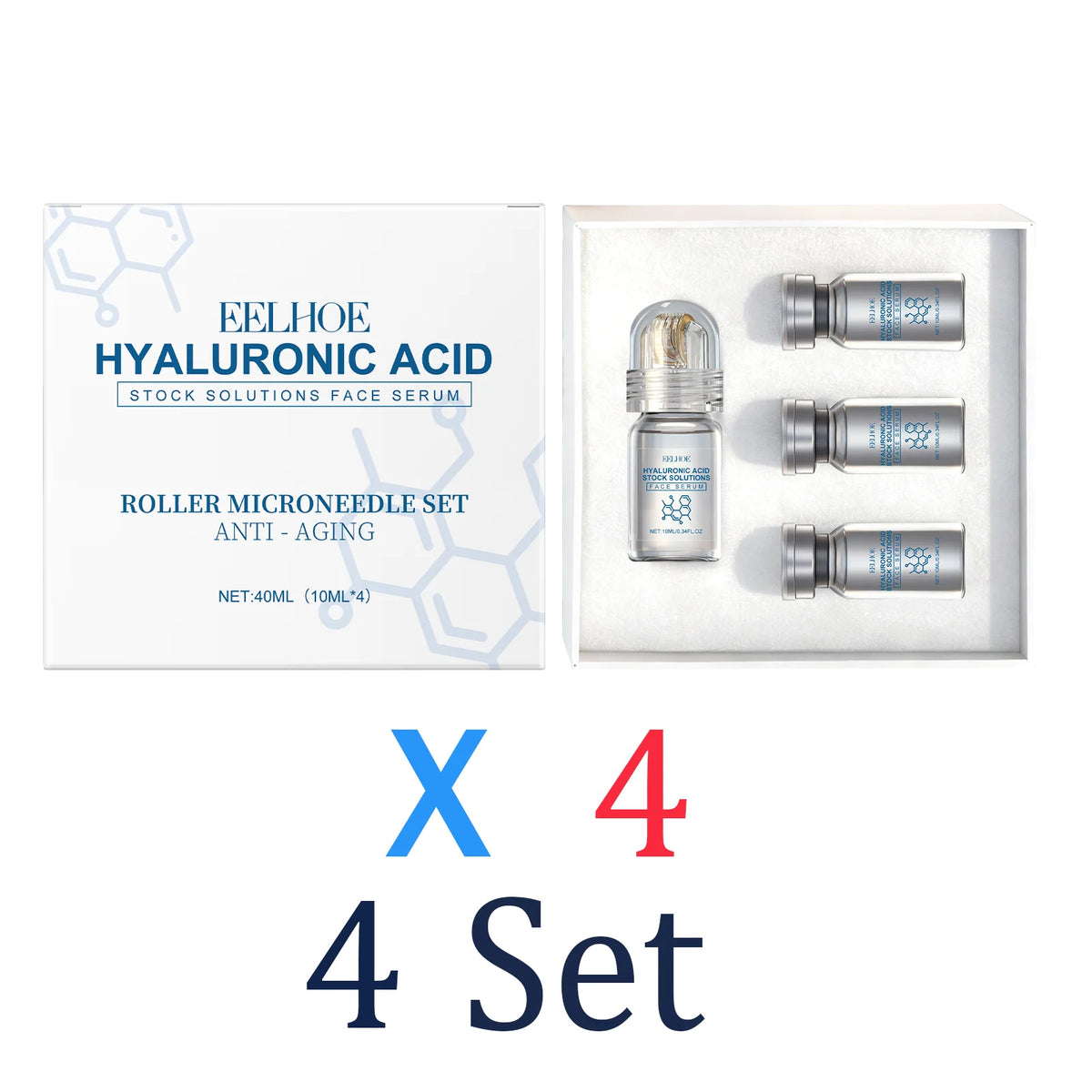 Niacinamide Microneedle Facial Serum Kit