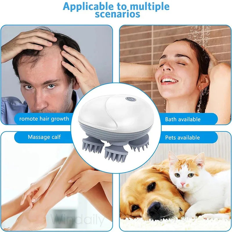 Electric Scalp & Body Massager