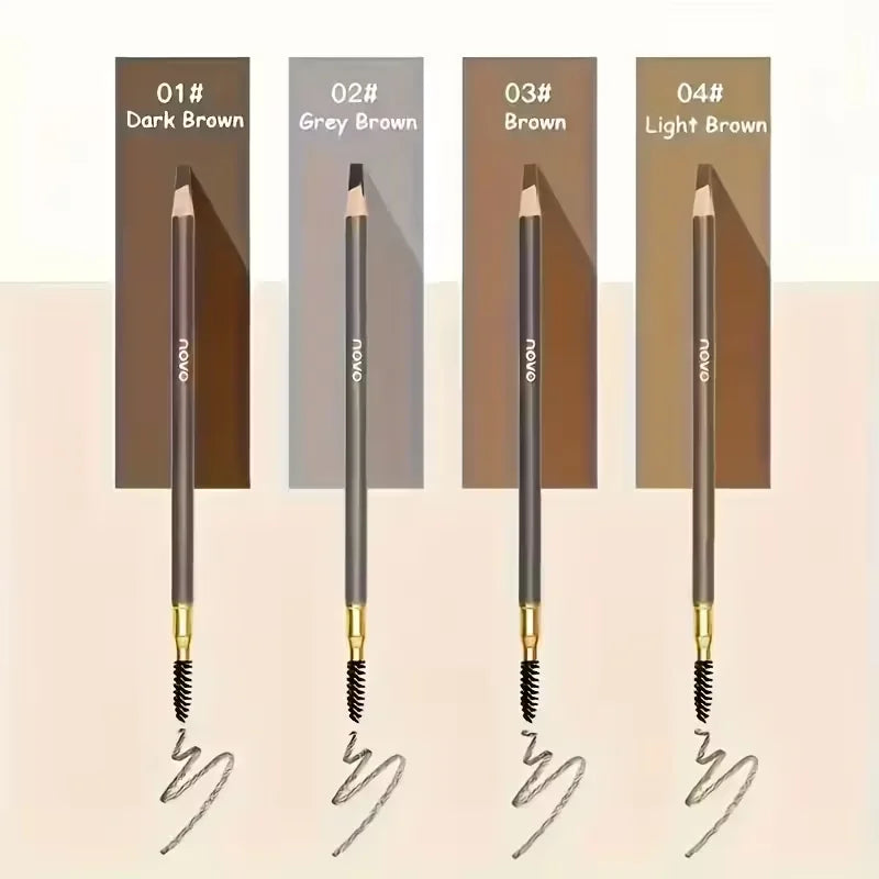 4 Pack Waterproof Eyebrow Pencils
