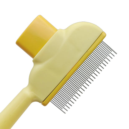 Self-Cleaning Pet Hair Remover Grooming Brush