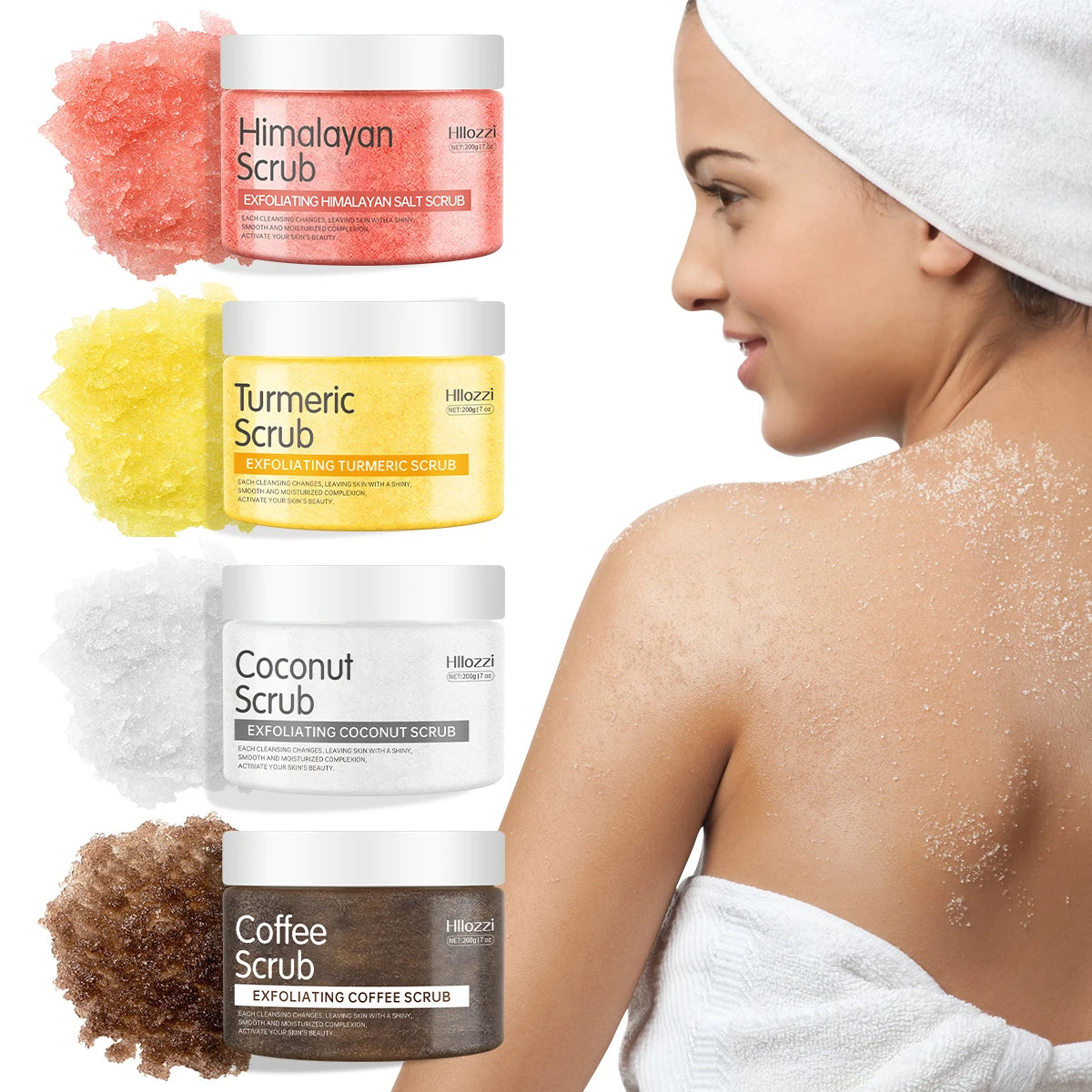 200g Himalayan Salt Exfoliating Body Scrub