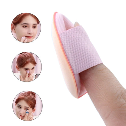 5/10-Piece Mini Finger Makeup Puff Set