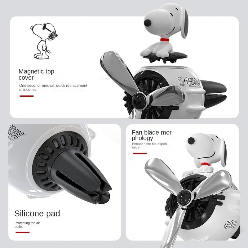 Cute Snoopy Anime Car Air Freshener
