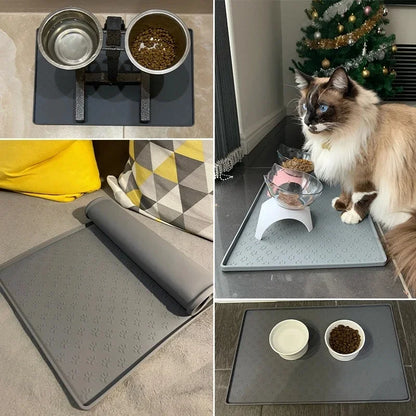 Waterproof Silicone Pet Feeding Placemat