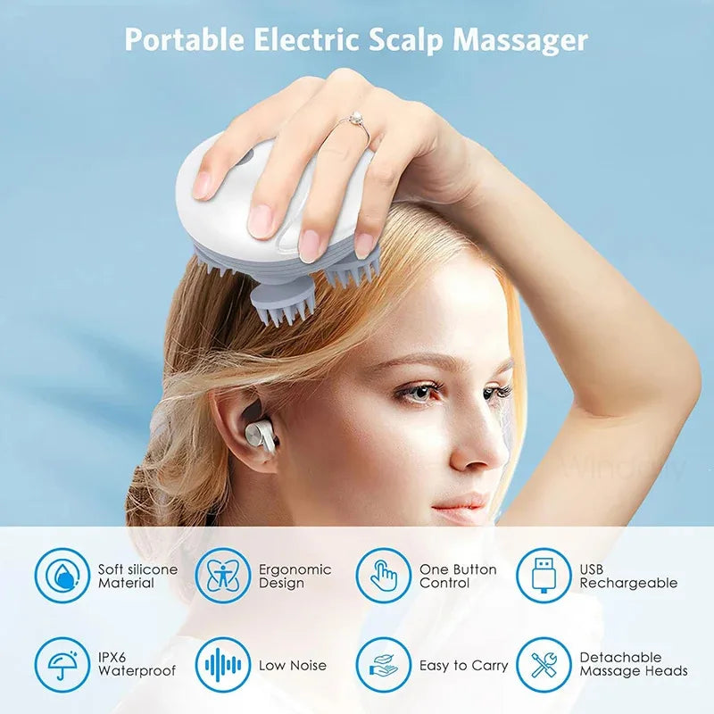 Electric Scalp & Body Massager