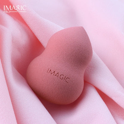 IMAGIC 3-Piece Wet & Dry Makeup Puff Set