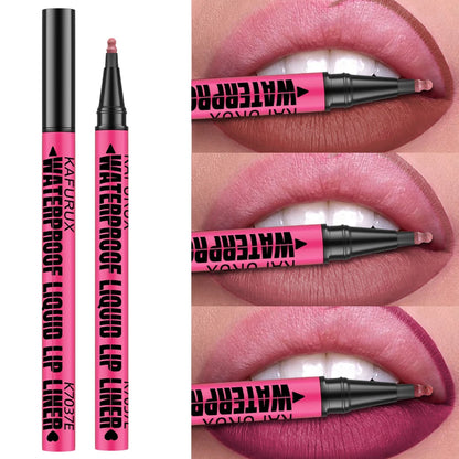 KAFURUX Waterproof Matte Lip Liner