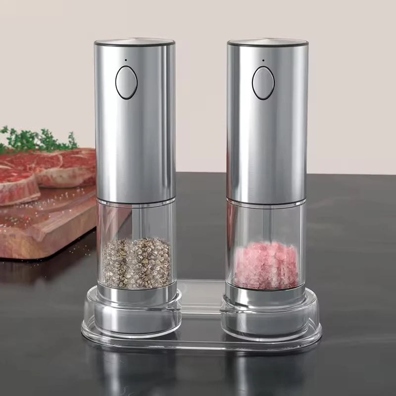 Automatic USB Rechargeable Salt & Pepper Grinder