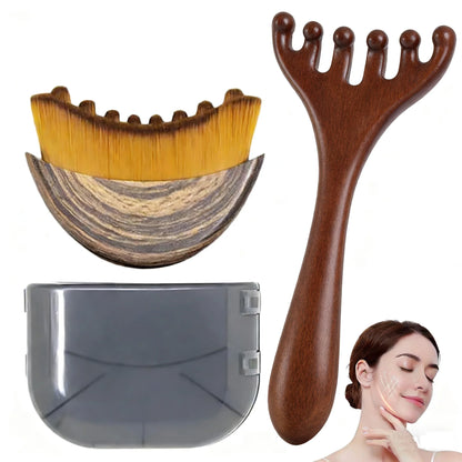 Lymphatic Contour Face & Head Massage Comb