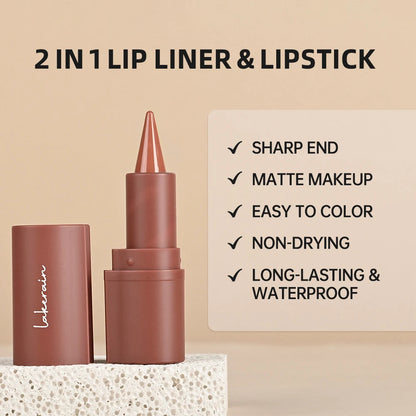 Lakerain Matte Lip Liner Lipstick 3g