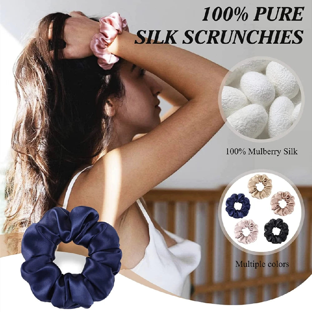 Soft Silk Hair Ties