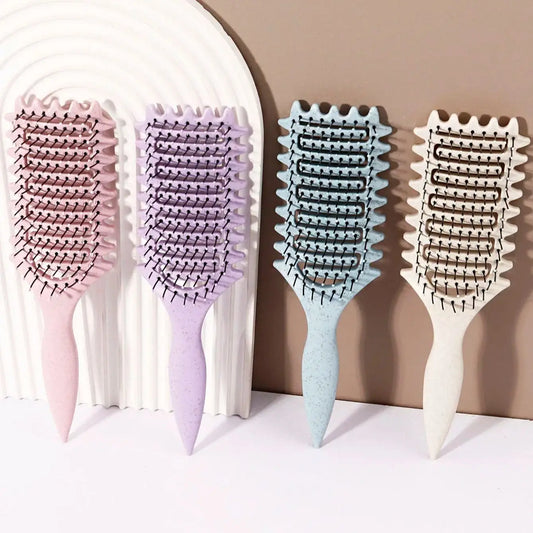 Curling Styling Brush & Hollow Massage Comb