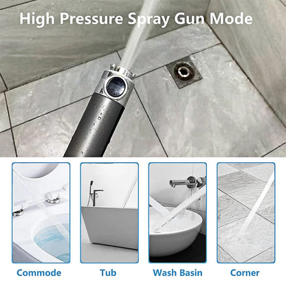 3 Modes Handheld Shower Head with Massage Brush
