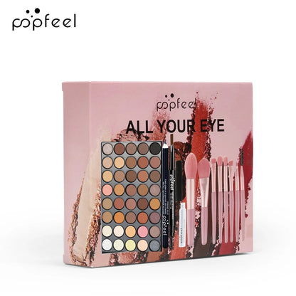 POPFEEL 40-Color Complete Eye Makeup Set