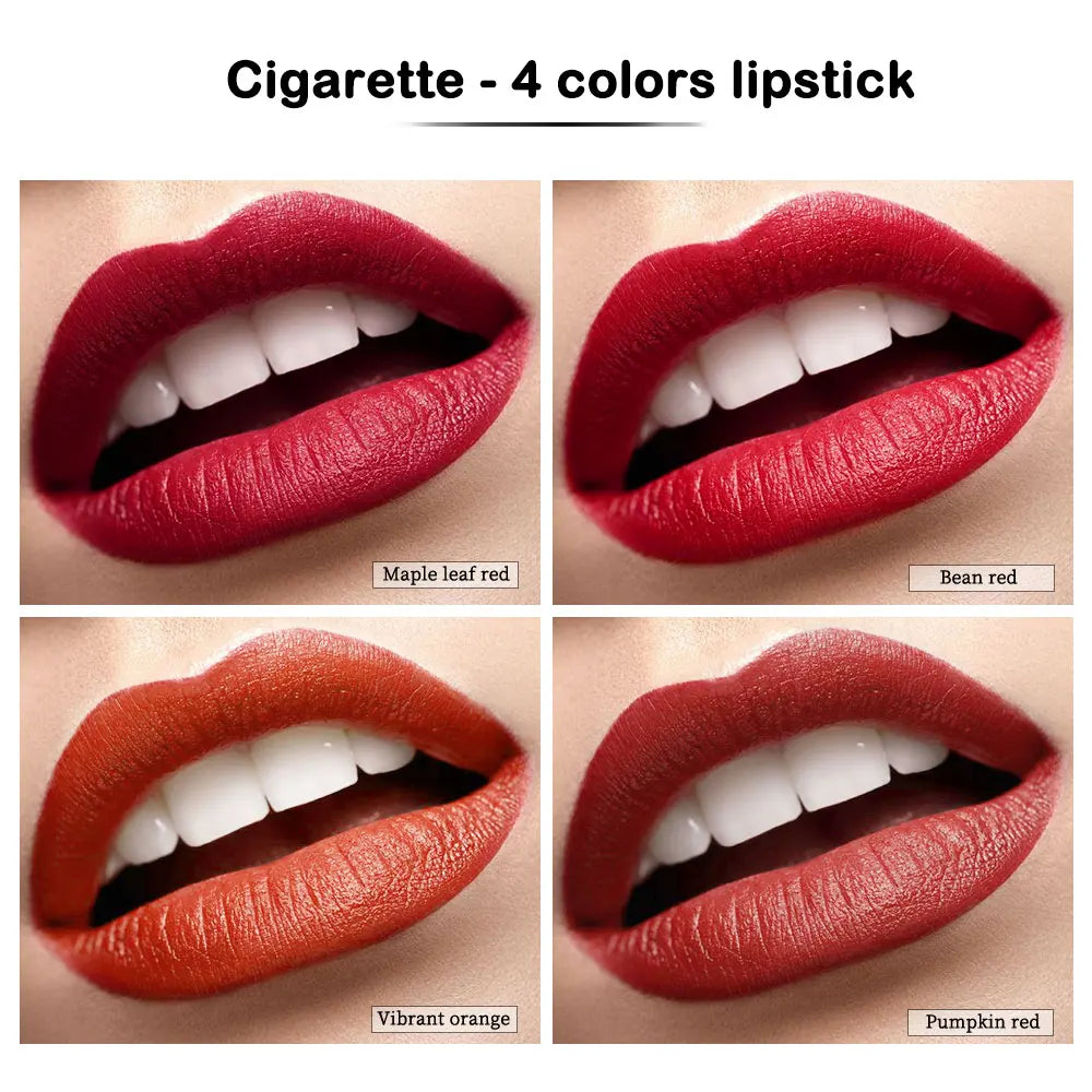 4 Colors Matte Lip Gloss Set