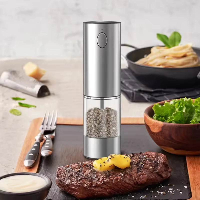 Automatic USB Rechargeable Salt & Pepper Grinder