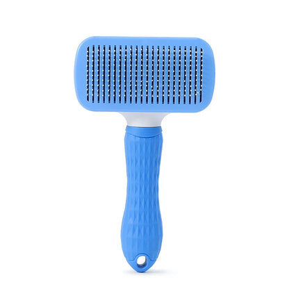 Self-Cleaning Pet Hair Remover Grooming Brush