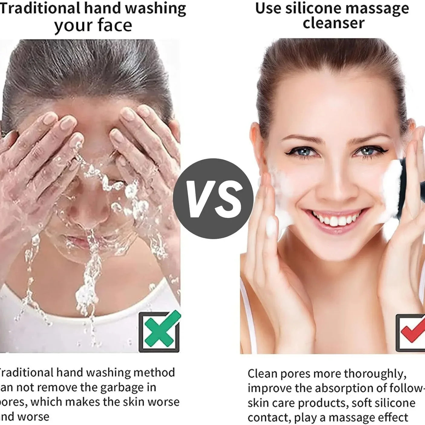 Silicone Face Cleansing Scrubber