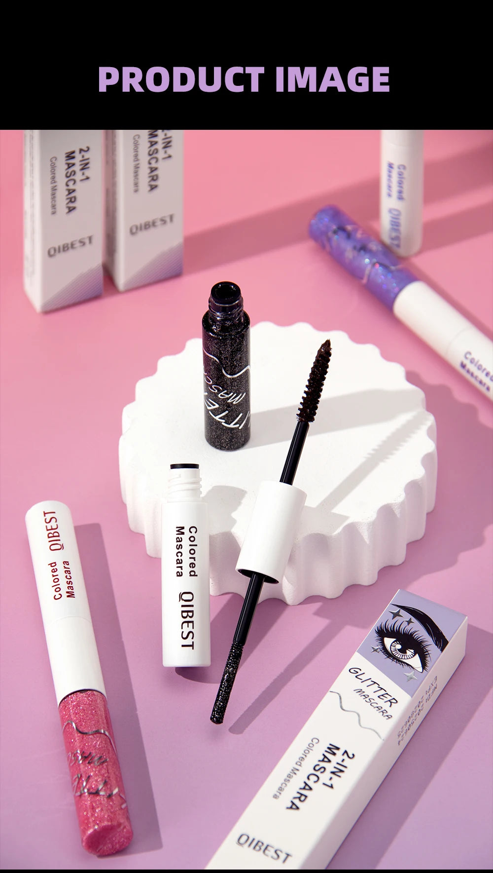 2 In 1 Diamond Glitter Mascara
