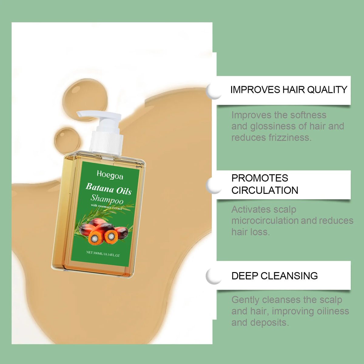 Organic Batana Oil & Rosemary Shampoo
