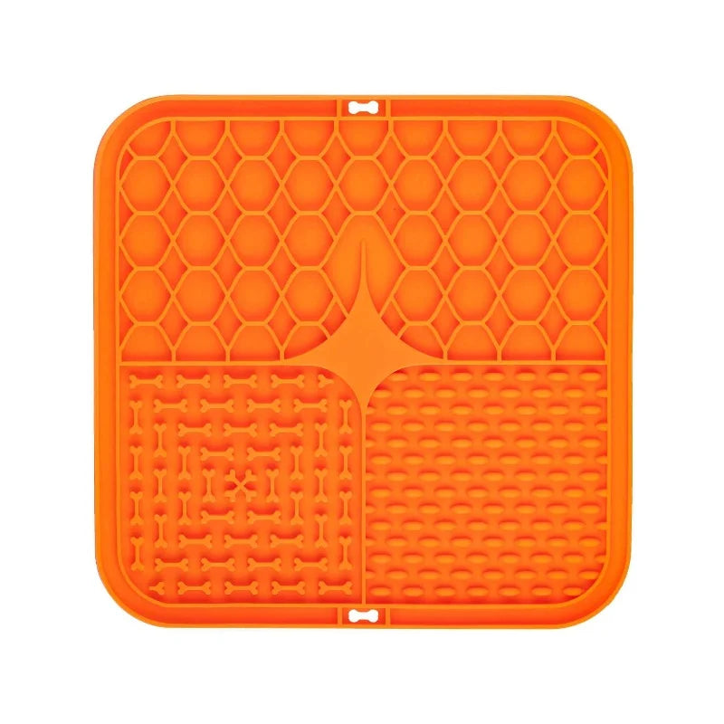 Silicone Pet Lick Mat Slow Feeder & Bathing Distraction