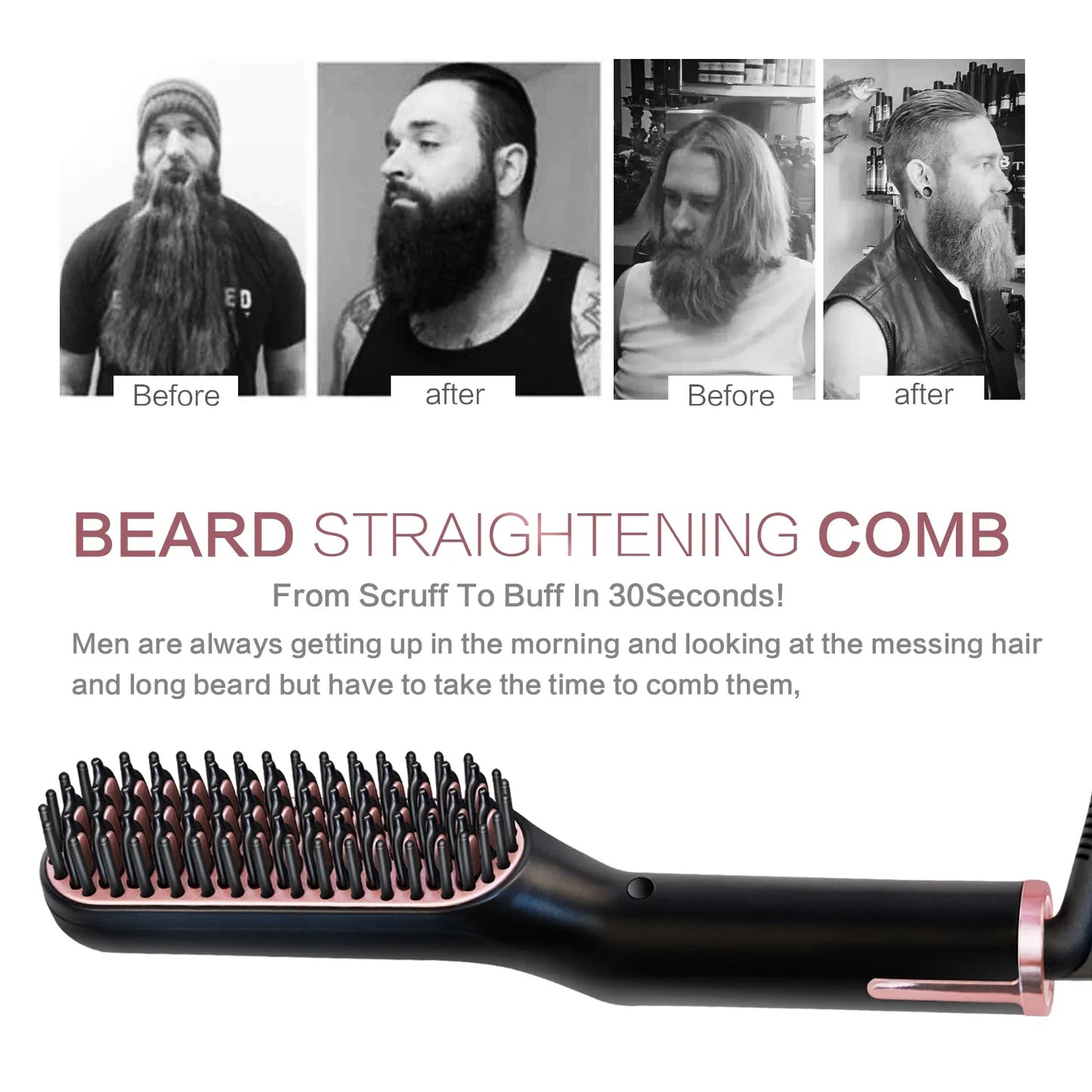 Men's Electric Beard Straightener
