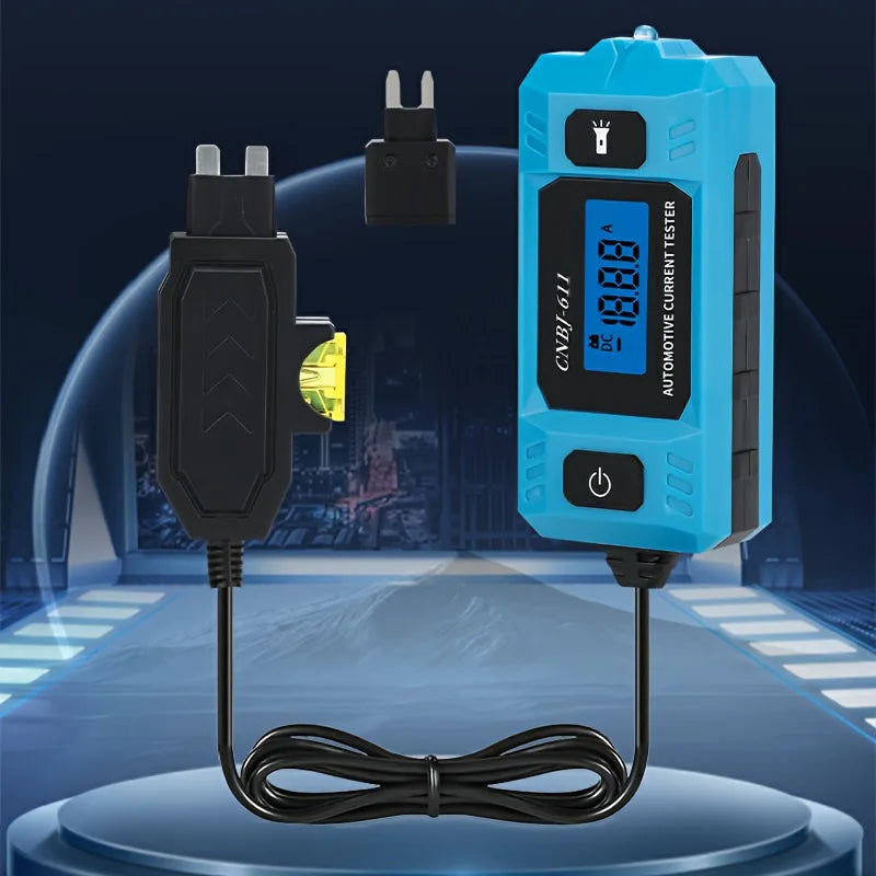 12V Range 0.01~19.99A Car Circuit Tester