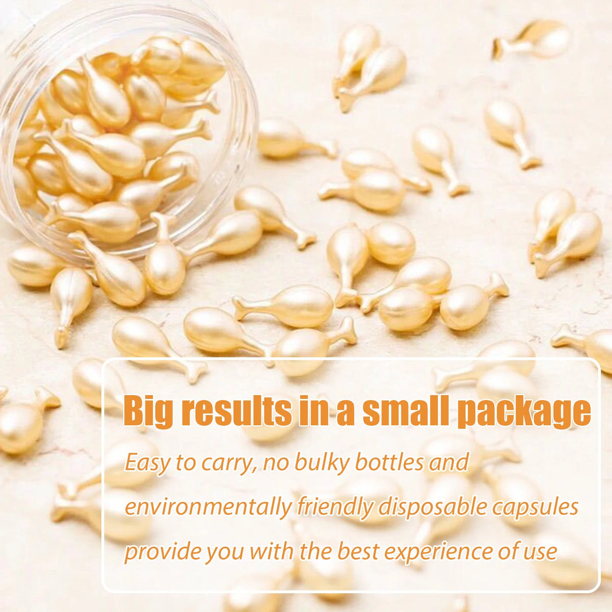 50-Piece Collagen & Hyaluronic Acid Face Serum Capsules