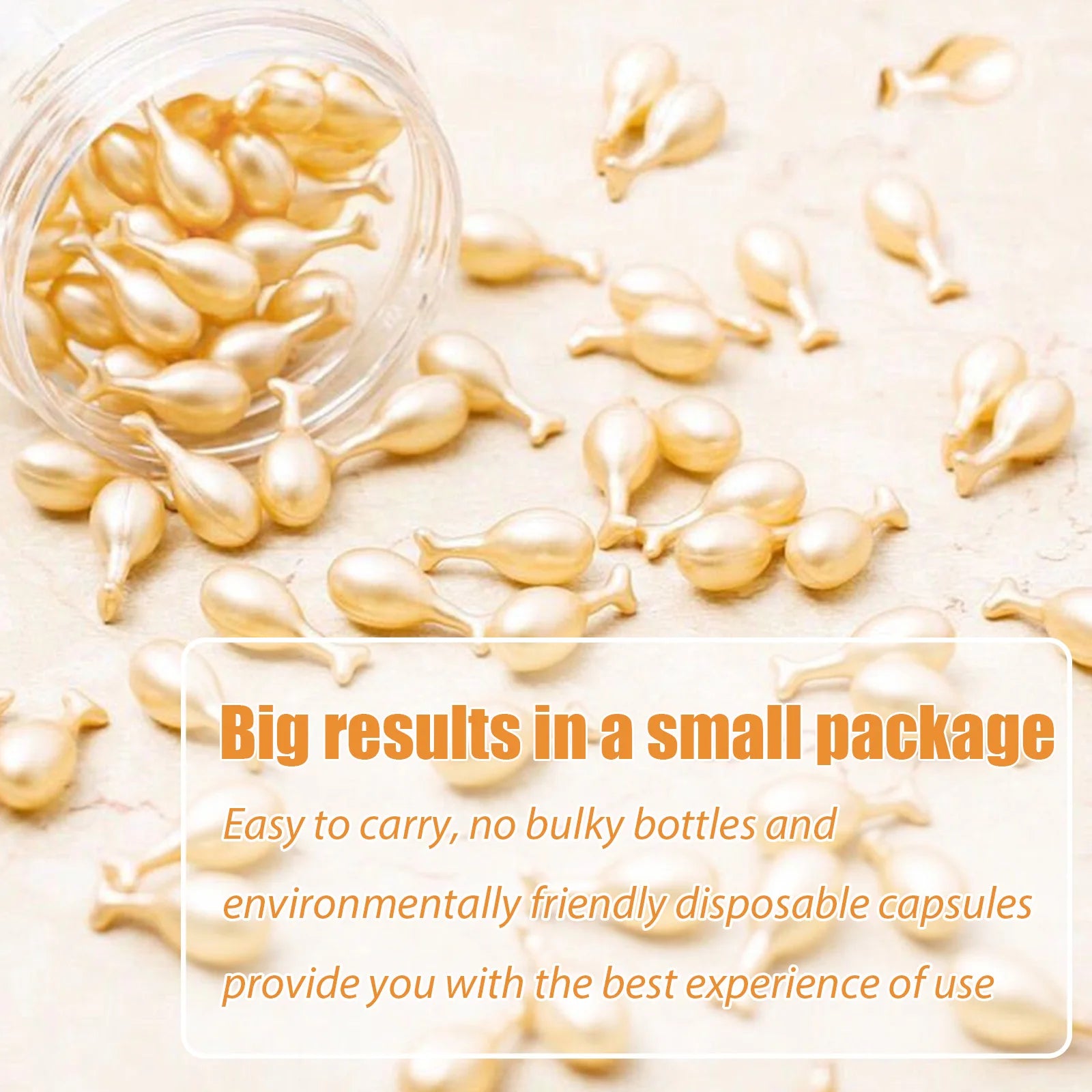 50-Piece Collagen & Hyaluronic Acid Face Serum Capsules