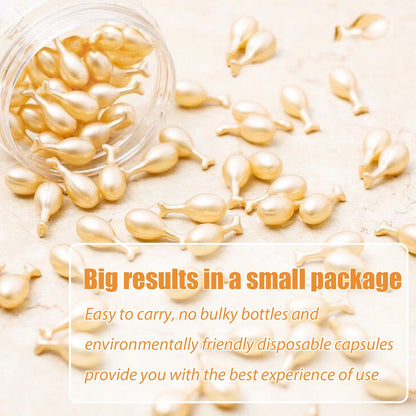 50-Piece Collagen & Hyaluronic Acid Face Serum Capsules