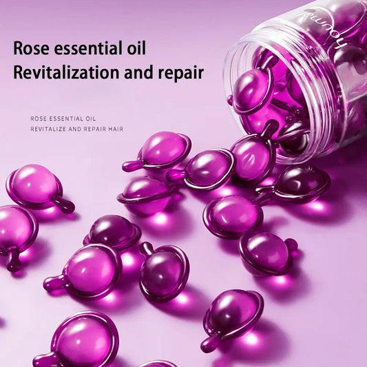 Rose Essence Hair Serum Capsules