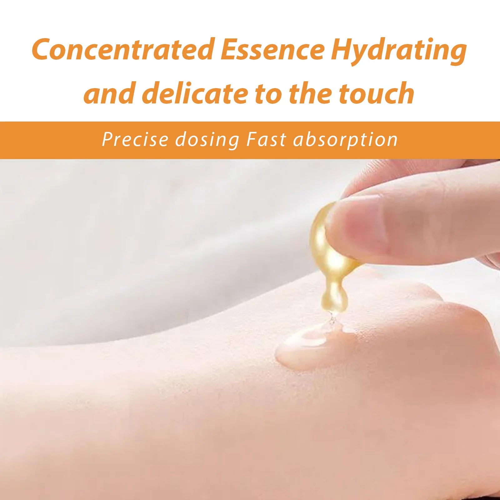 50-Piece Collagen & Hyaluronic Acid Face Serum Capsules