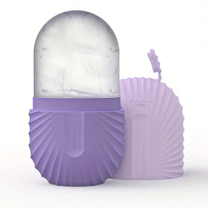 Stainless Steel Ice Face Roller & Gua Sha Set