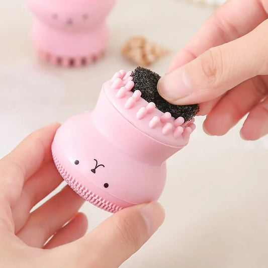 Mini Silicone Face Cleansing Brush