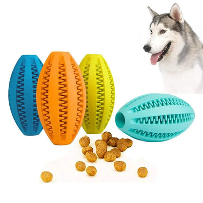 Durable Natural Rubber Dog Chew & Teeth Cleaning Ball