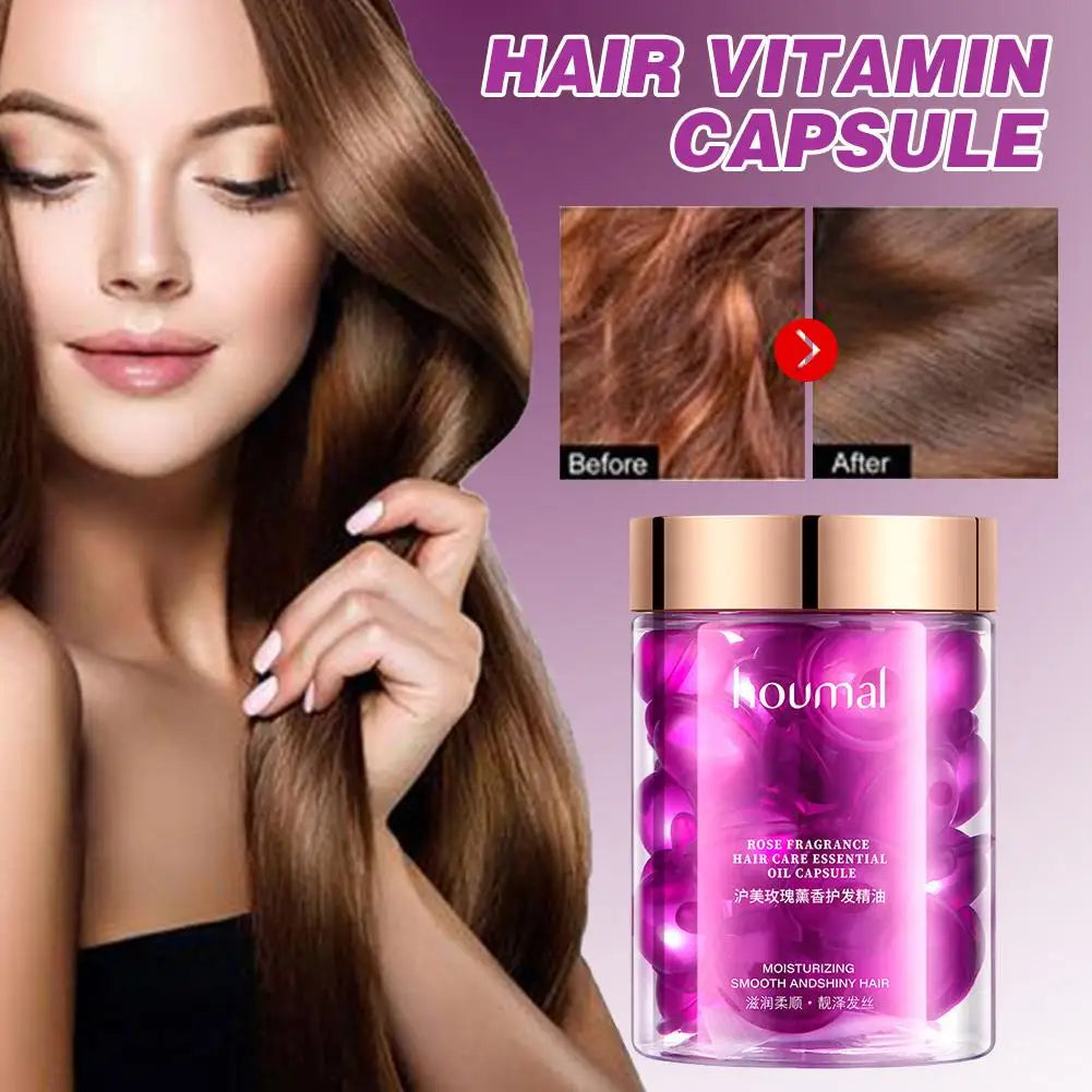 Rose Essence Hair Serum Capsules