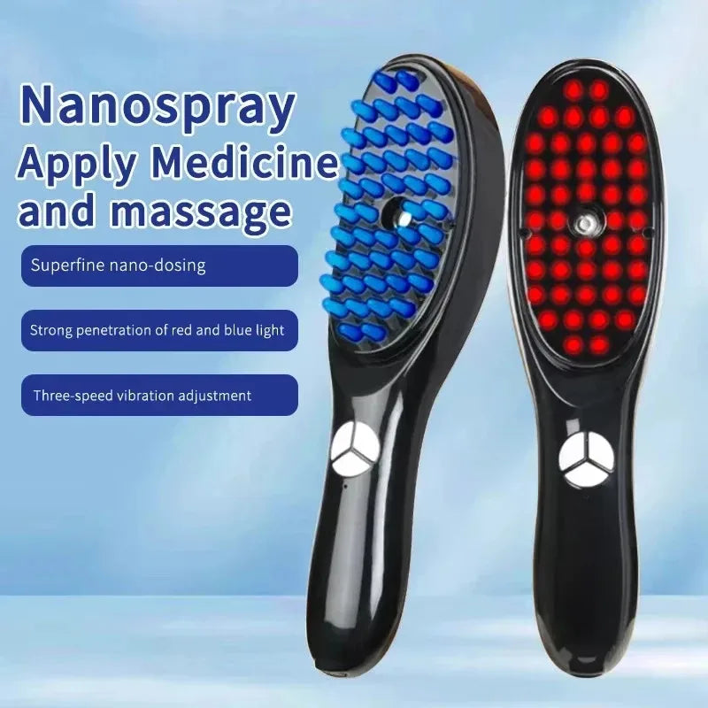 Electric LED Scalp Massage Comb
