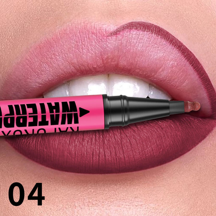 KAFURUX Waterproof Matte Lip Liner