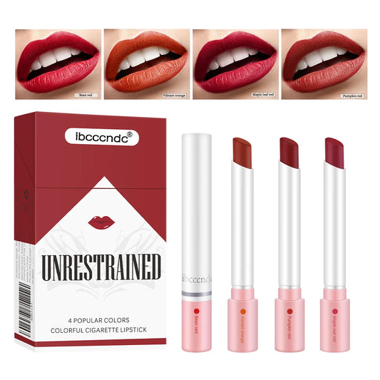 4 Colors Matte Lip Gloss Set