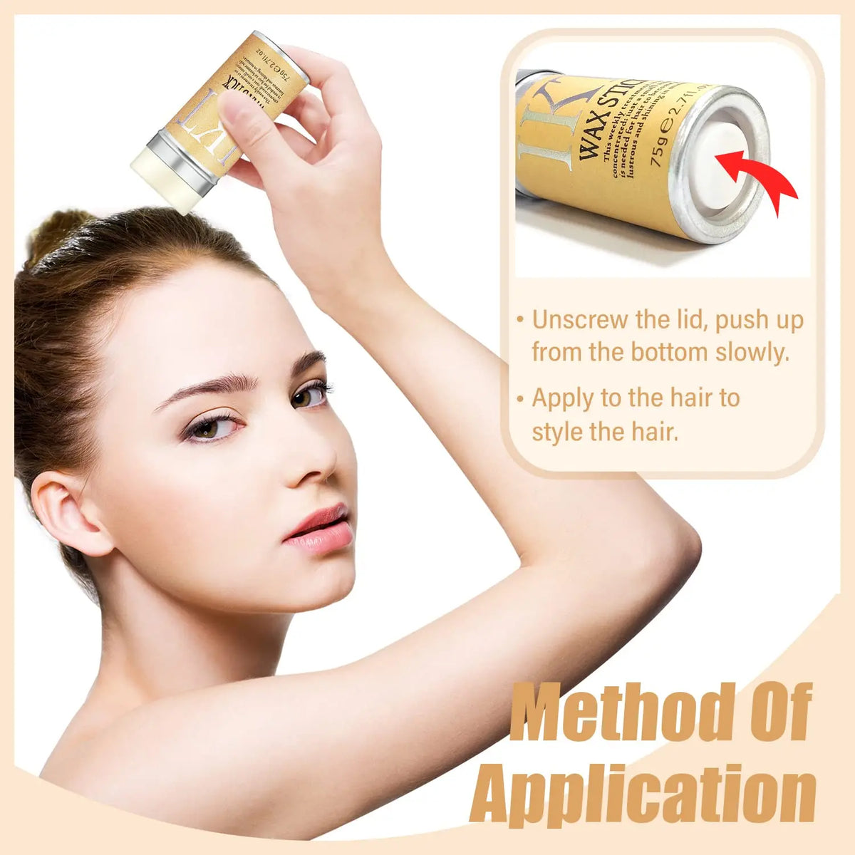 Hair Wax Stick for Edge Control & Flyaways